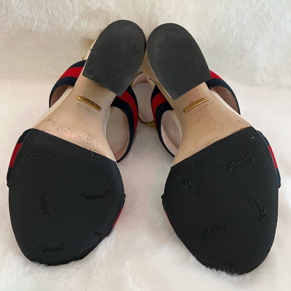 Authentic Gucci Ankle-Strap Sandals size 36.5 - Picture 6 of 13
